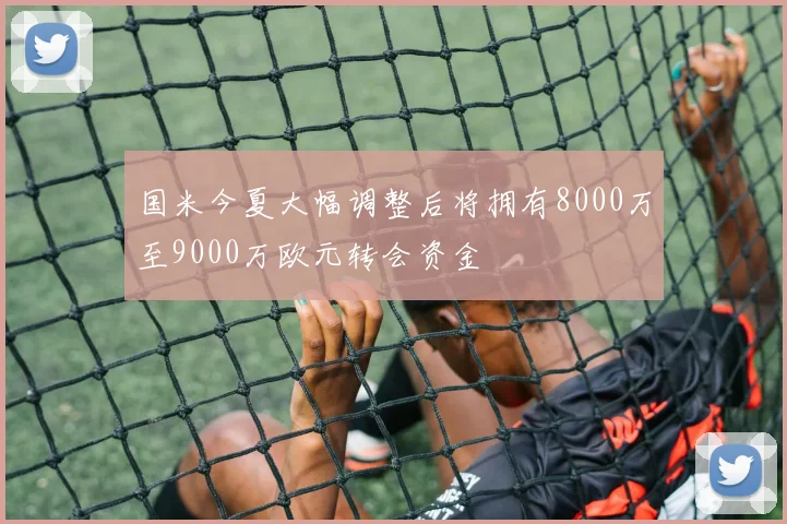国米今夏大幅调整后将拥有8000万至9000万欧元转会资金